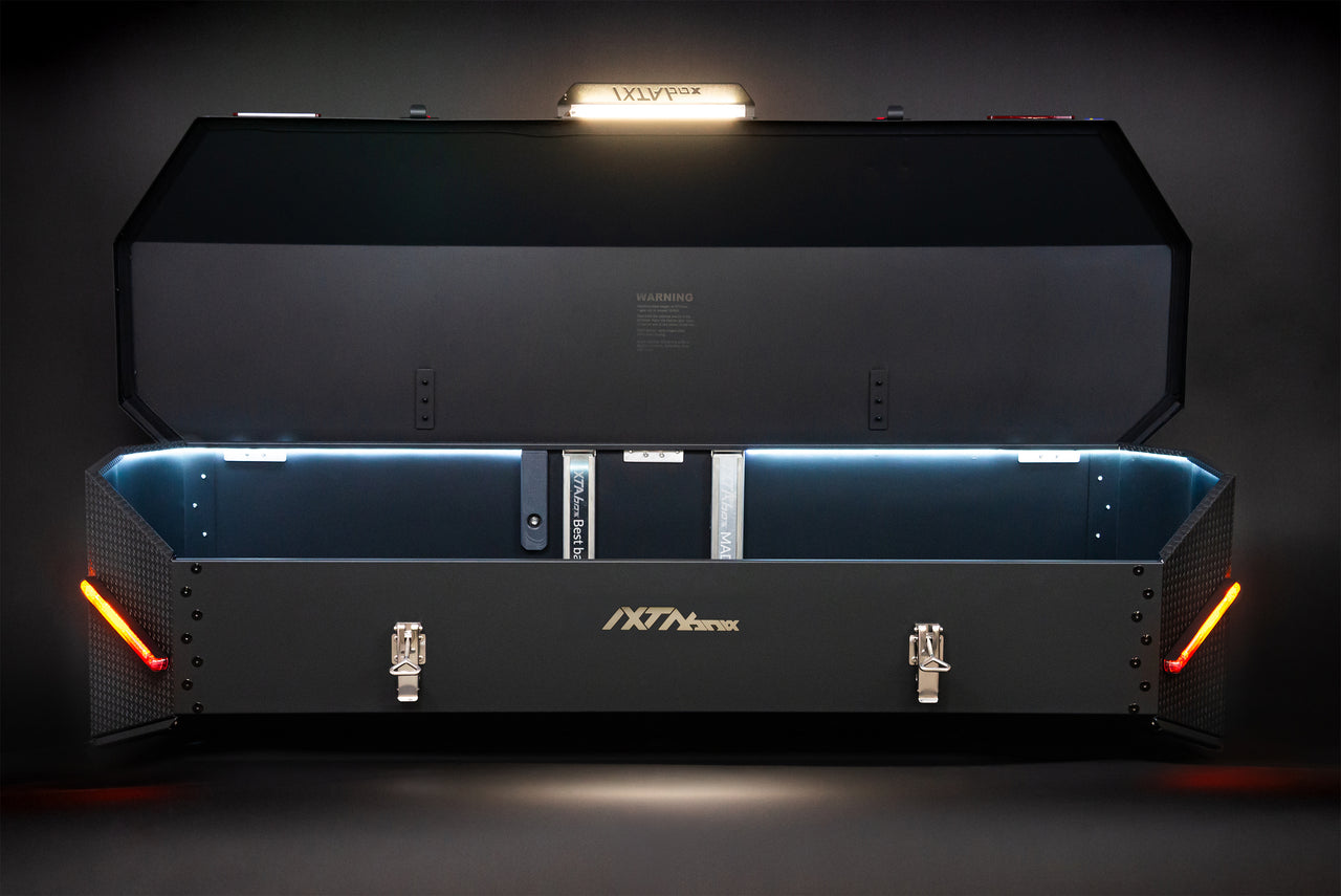 IXTAbox 2025 Pro Line - 175x42cm // 190x42cm Pro-Heckbox mit LED-Leuchten